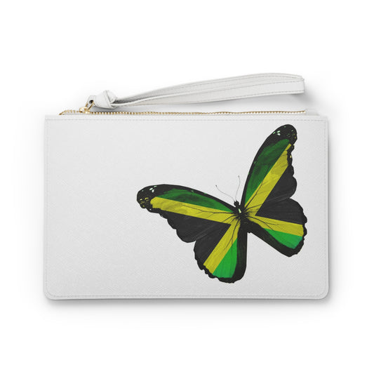 Jamaican Butterfly Clutch Bag.