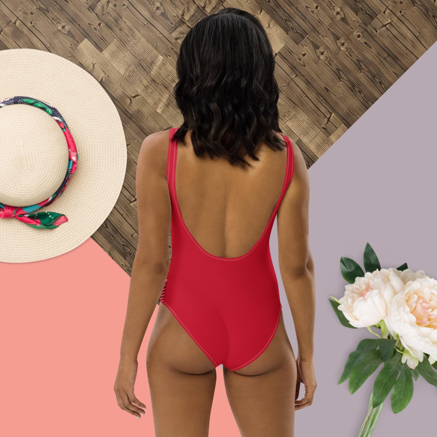 "Love" One - Piece Swimsuit - Maximum Wellness Collections