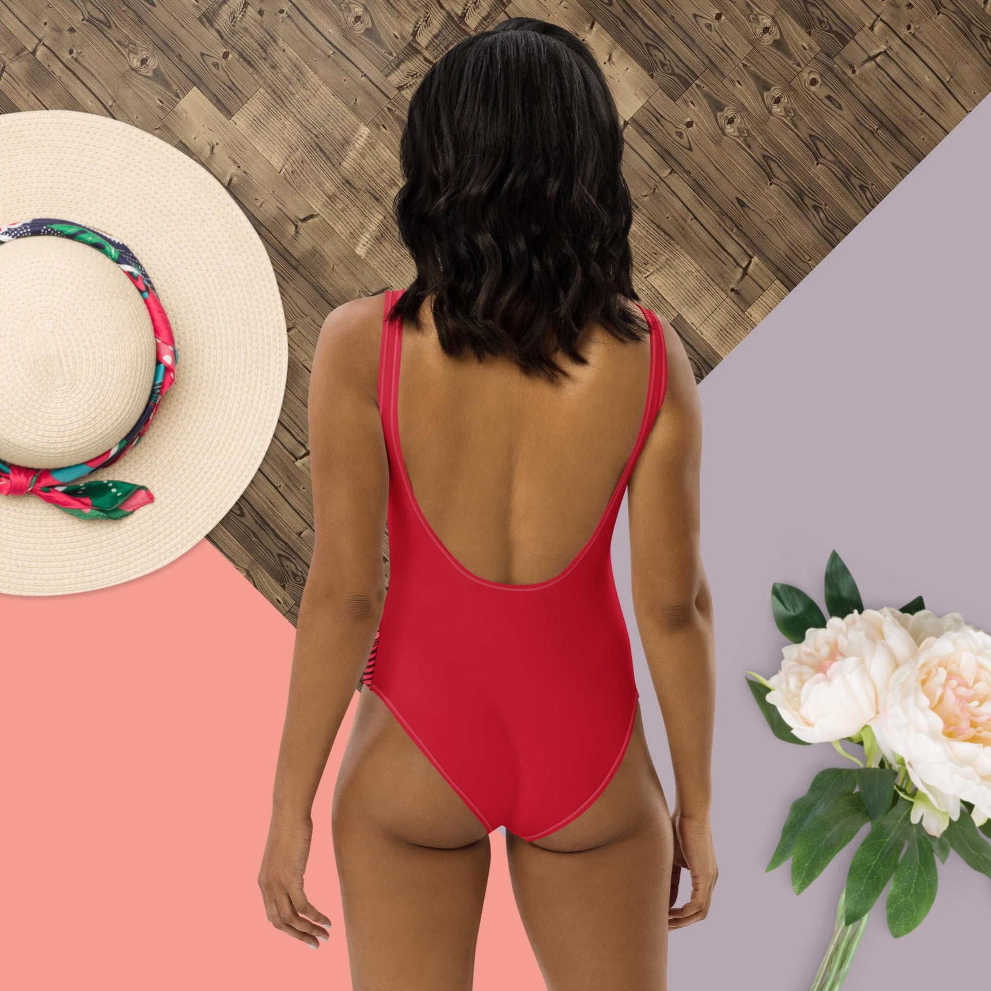 "Love" One - Piece Swimsuit - Maximum Wellness Collections