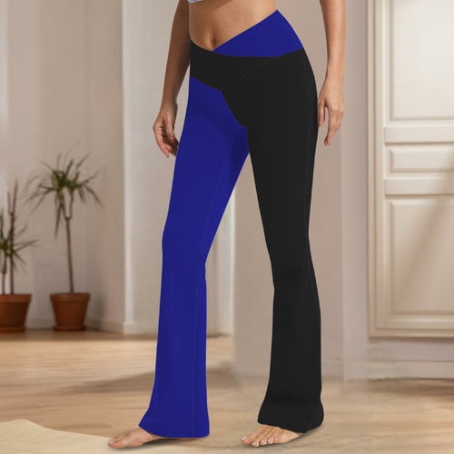 Black and blue leggings